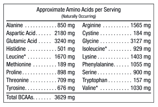 Peak Performance Vegan Protein aminos